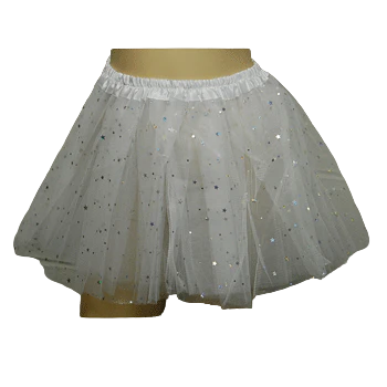 White Tutu with Stars