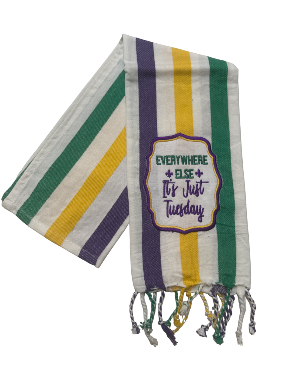 Just Tuesday Stripe Hand Towel