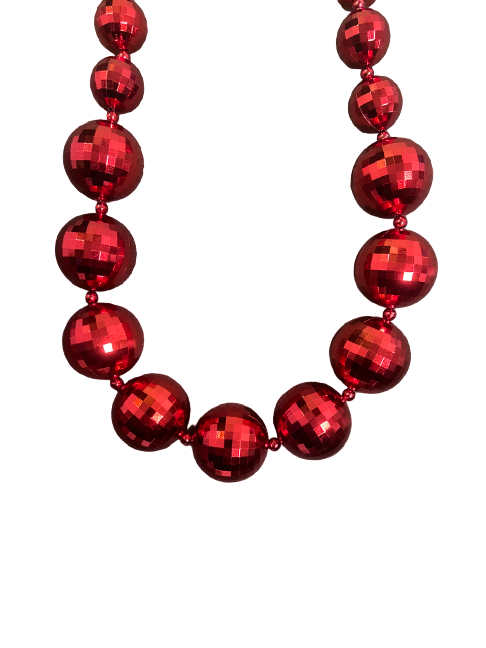 48" 30-60mm Globe Ball Red