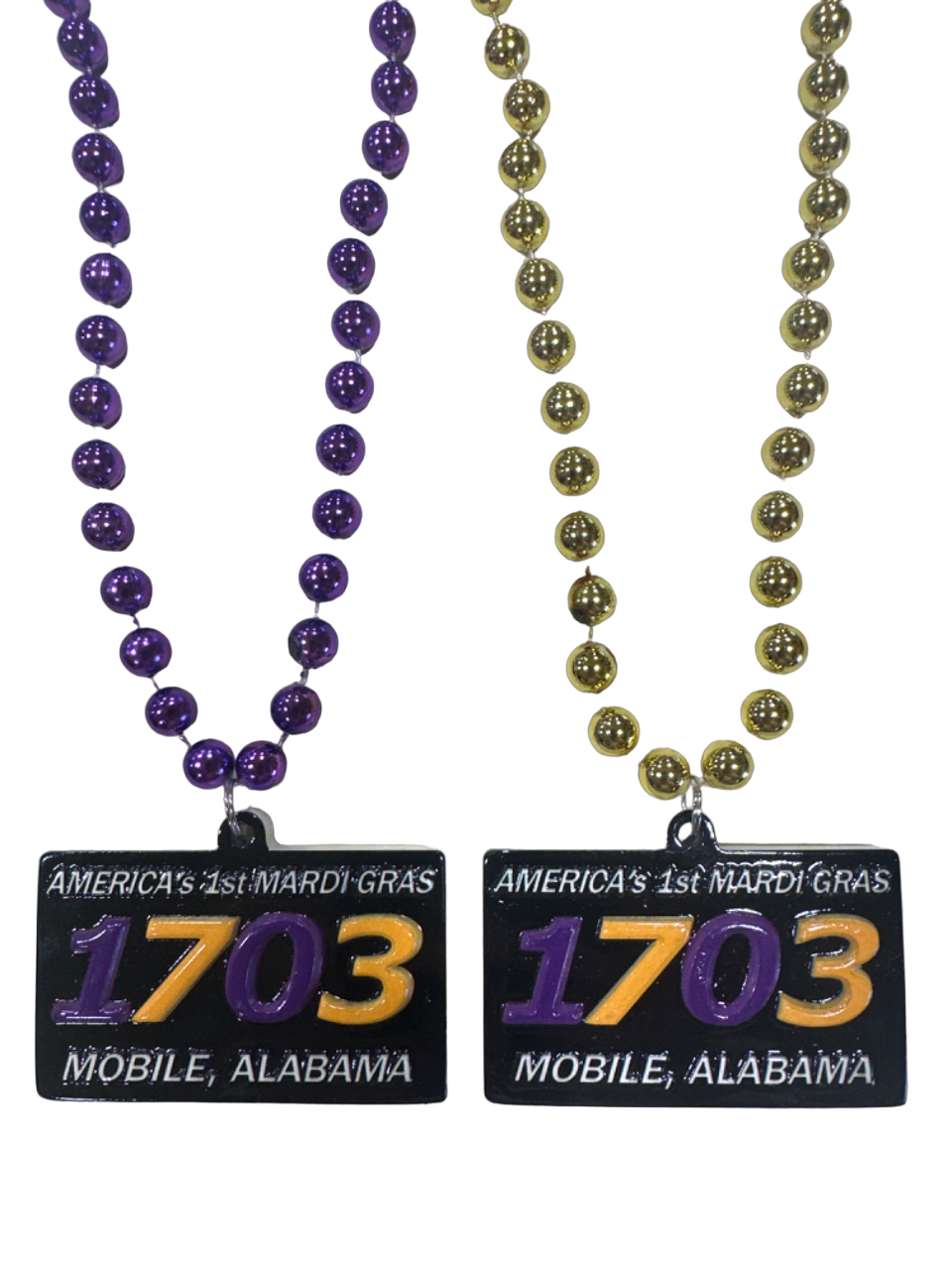 36" 1703 Mardi Gras Bead