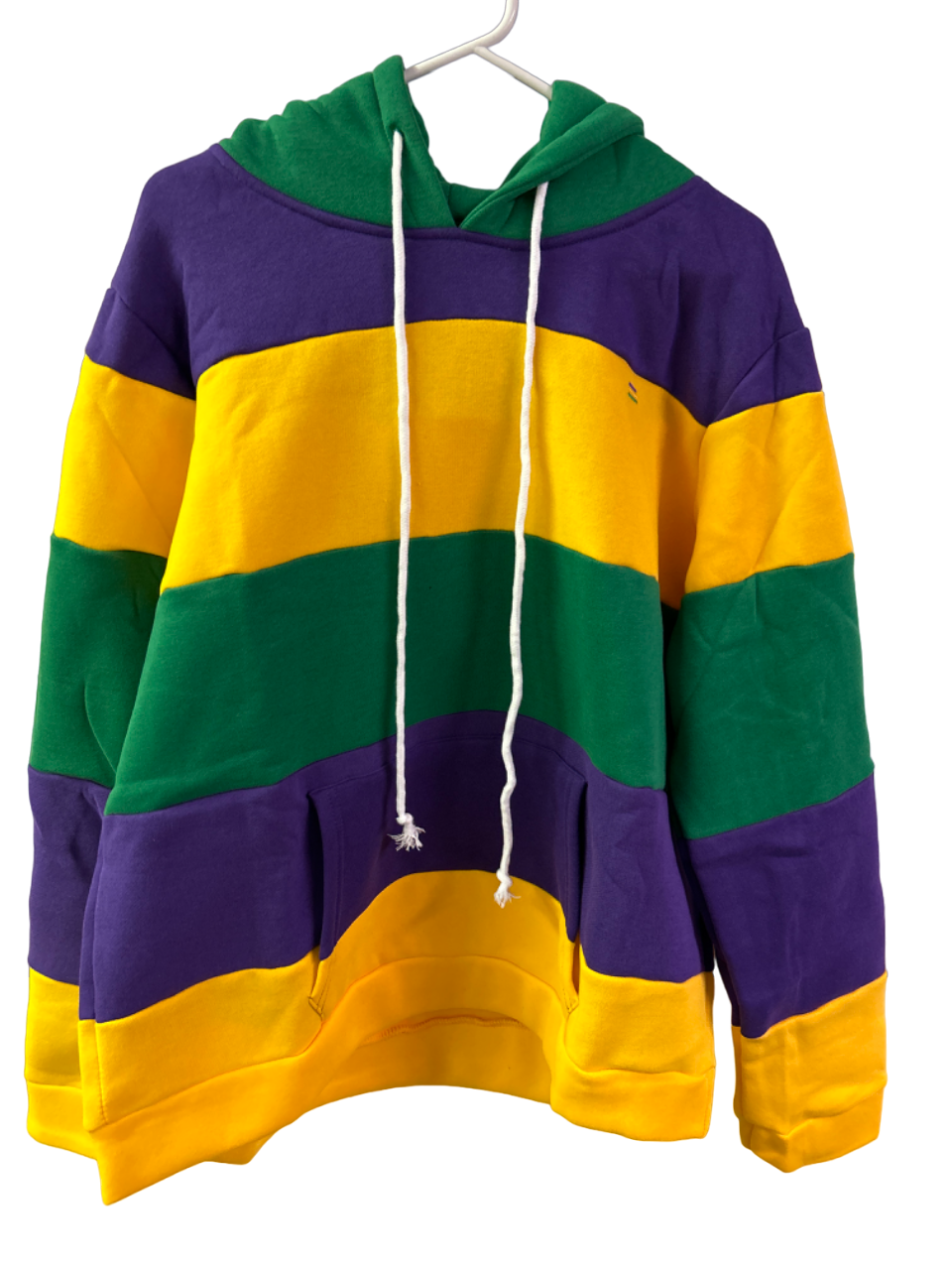 Purple, Green and Gold Men's Sweatshirt