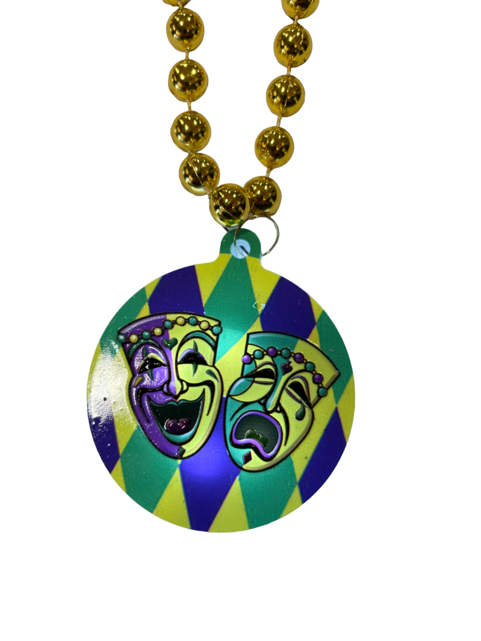 36" 12mm Light up Medallion with Comedy and Tragedy