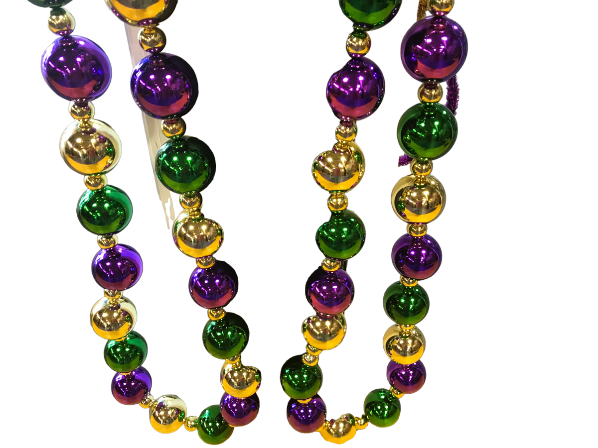 30 ft 40MM-100MM Mardi Gras Ball Garland