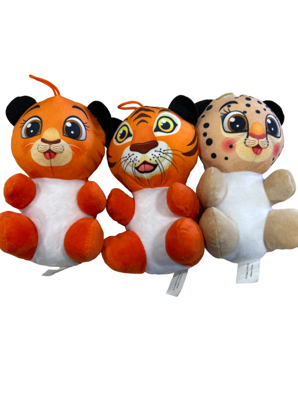 8" Assorted Jungle Animals 6 Piece