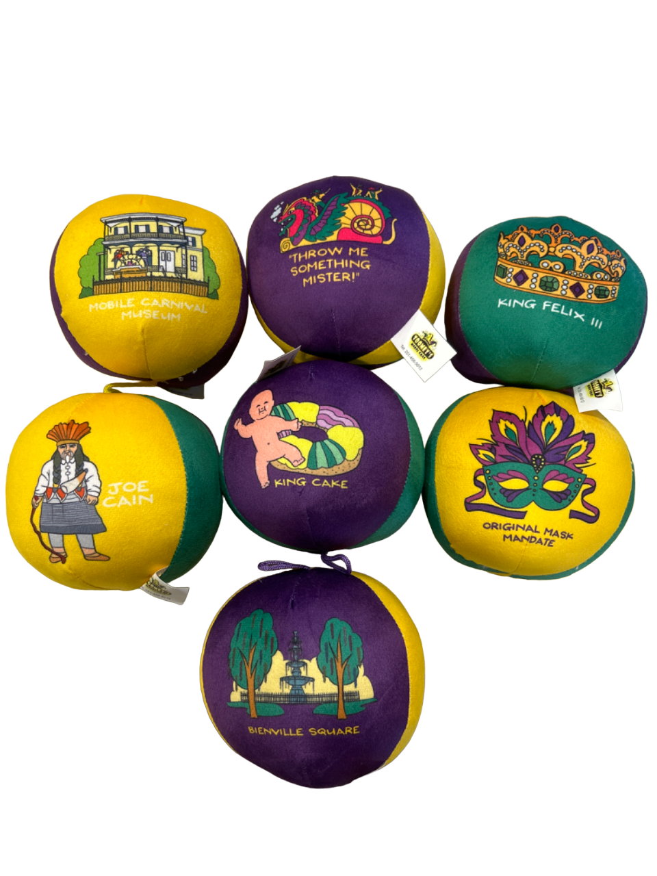 pearl mardi gras throws