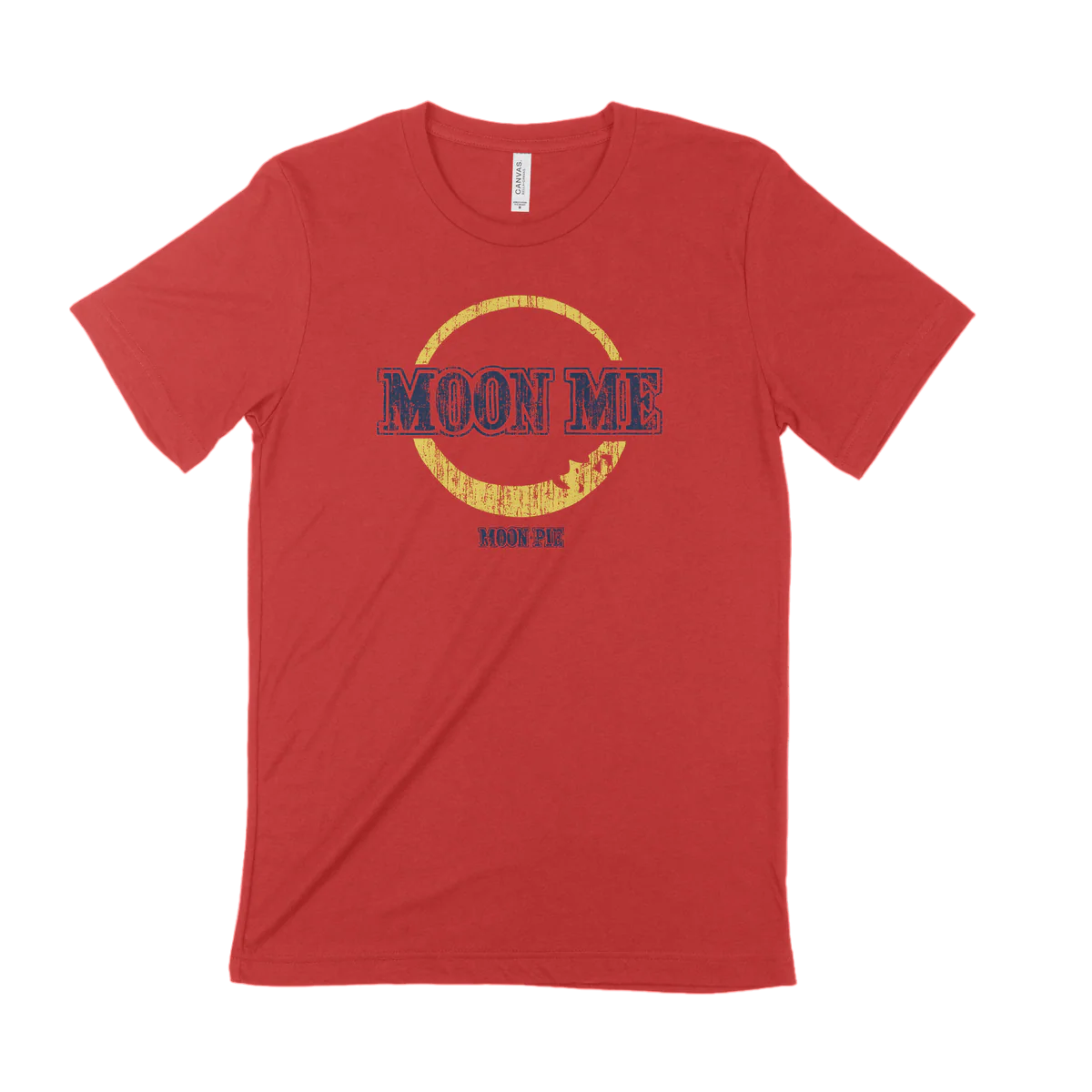 Moon Me Heather Red T Shirt