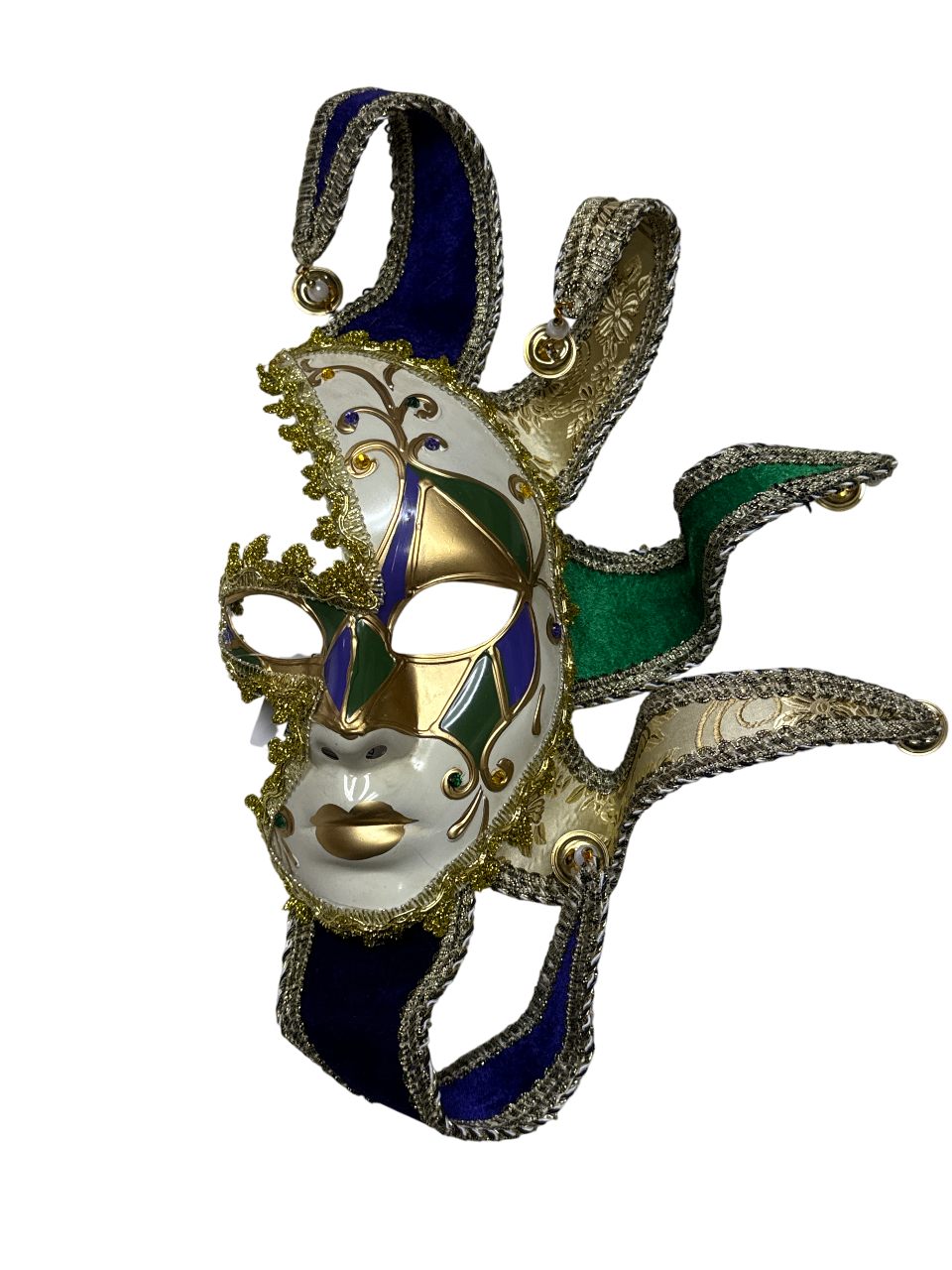 Plastic Lady's Big Jester Mask