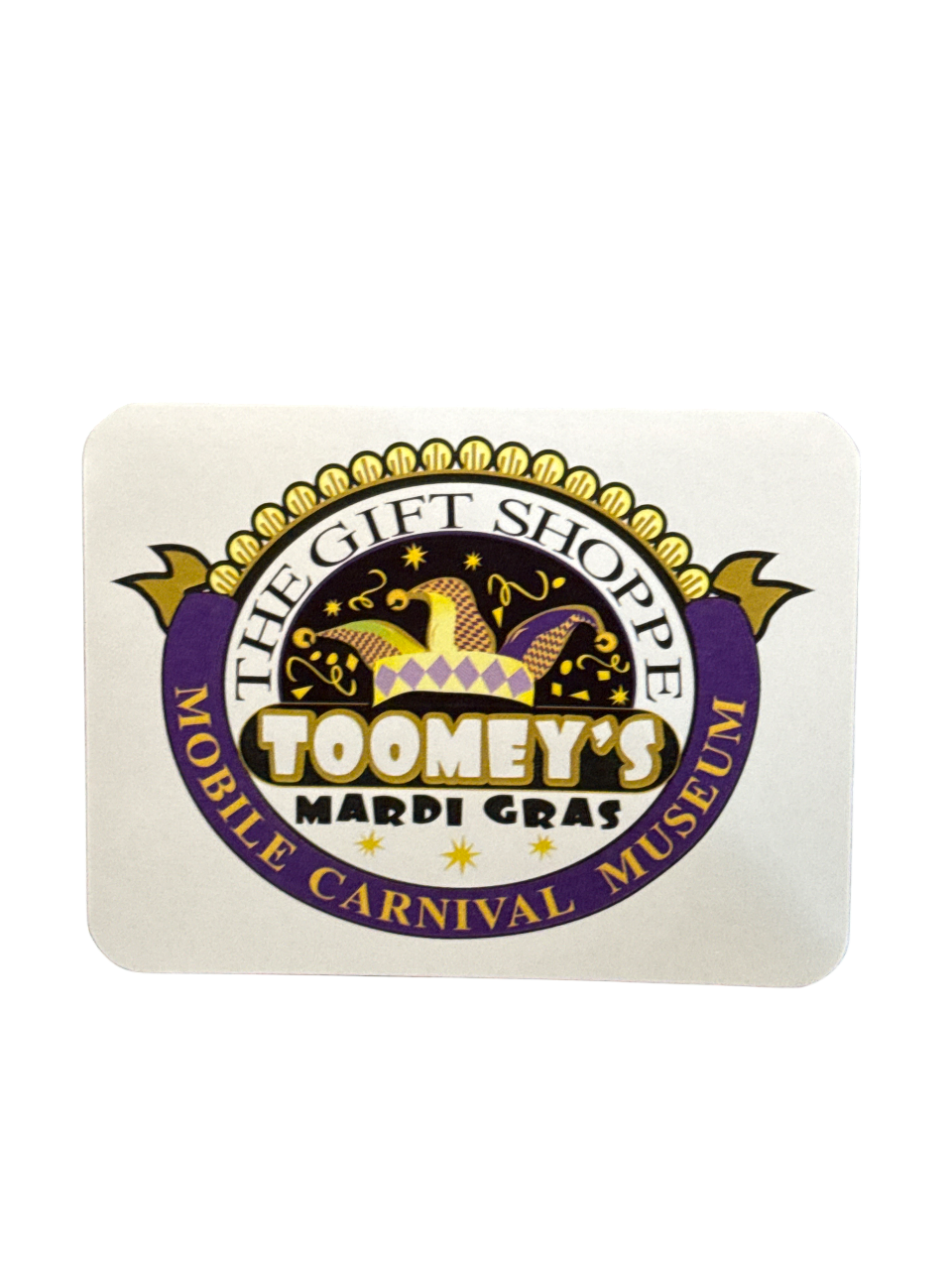 3" x 2.5" TMG Gift Shop MCM Sticker