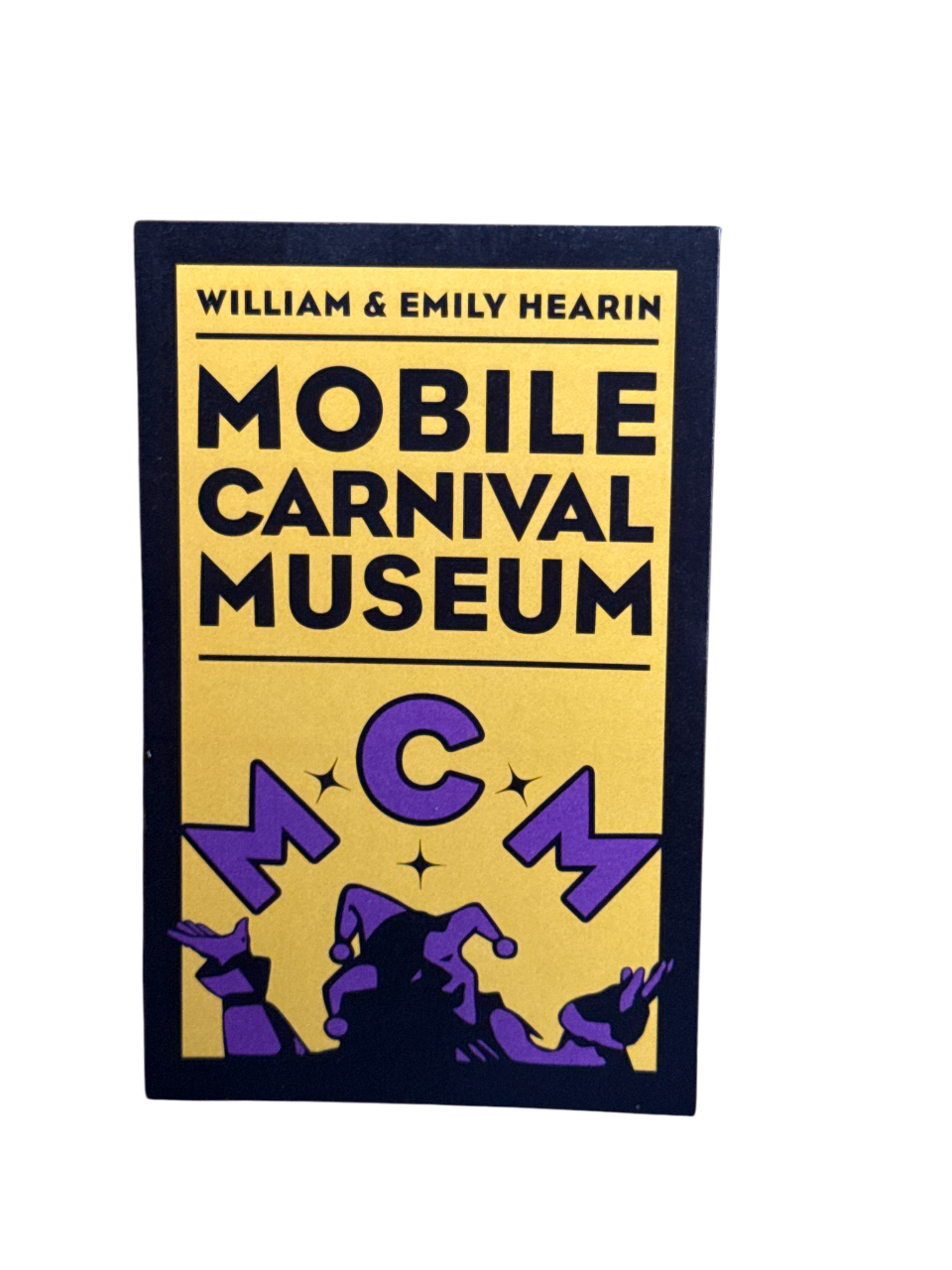 2.5" x 4" Mobile Carnival Museum Sticker