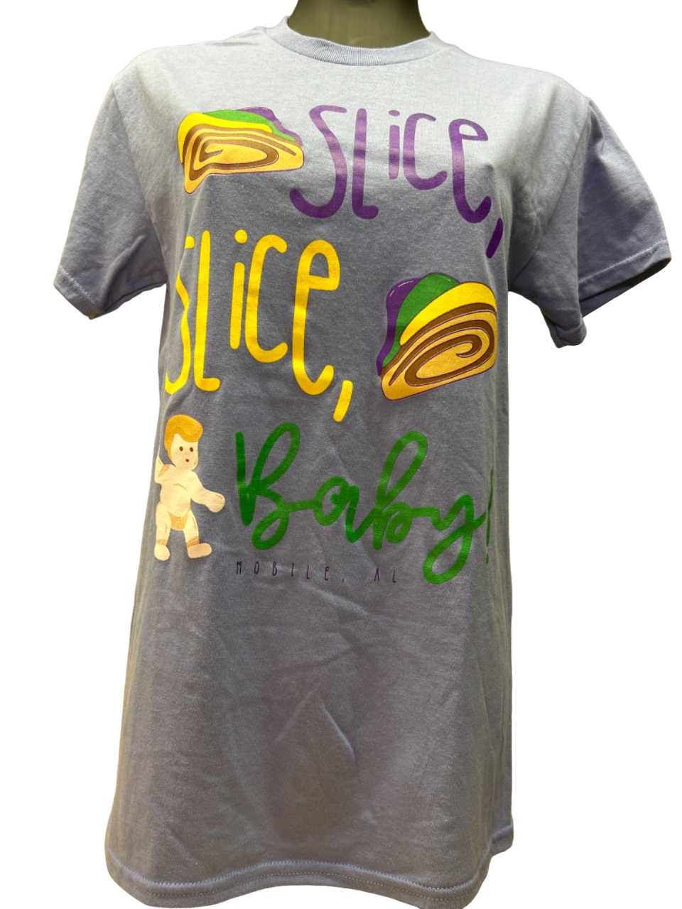 Purple Slice, Slice Baby T-Shirt