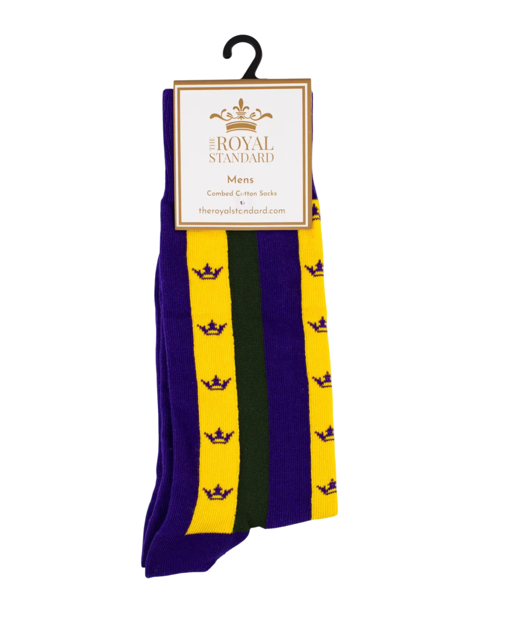 PGG Mardi Gras Striped Socks