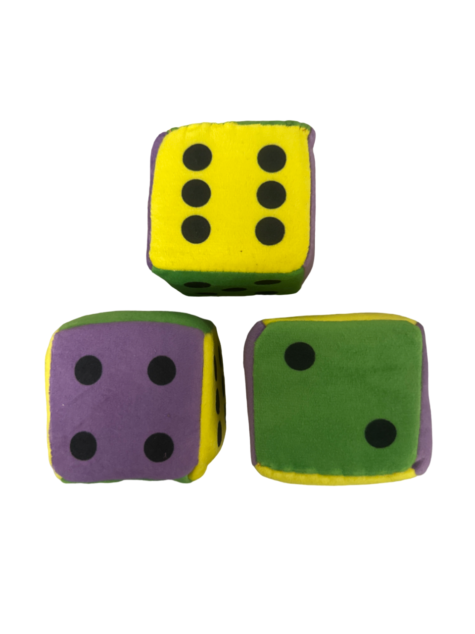 3" PGG Plush Dice 1 dozen