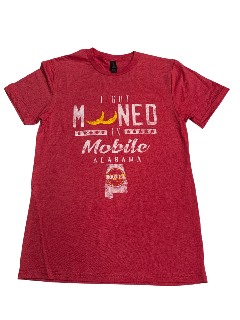 "I Got Mooned" Red T-Shirt