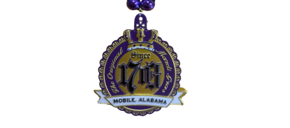 36" Original Mardi Gras 1703 Medallion Bead