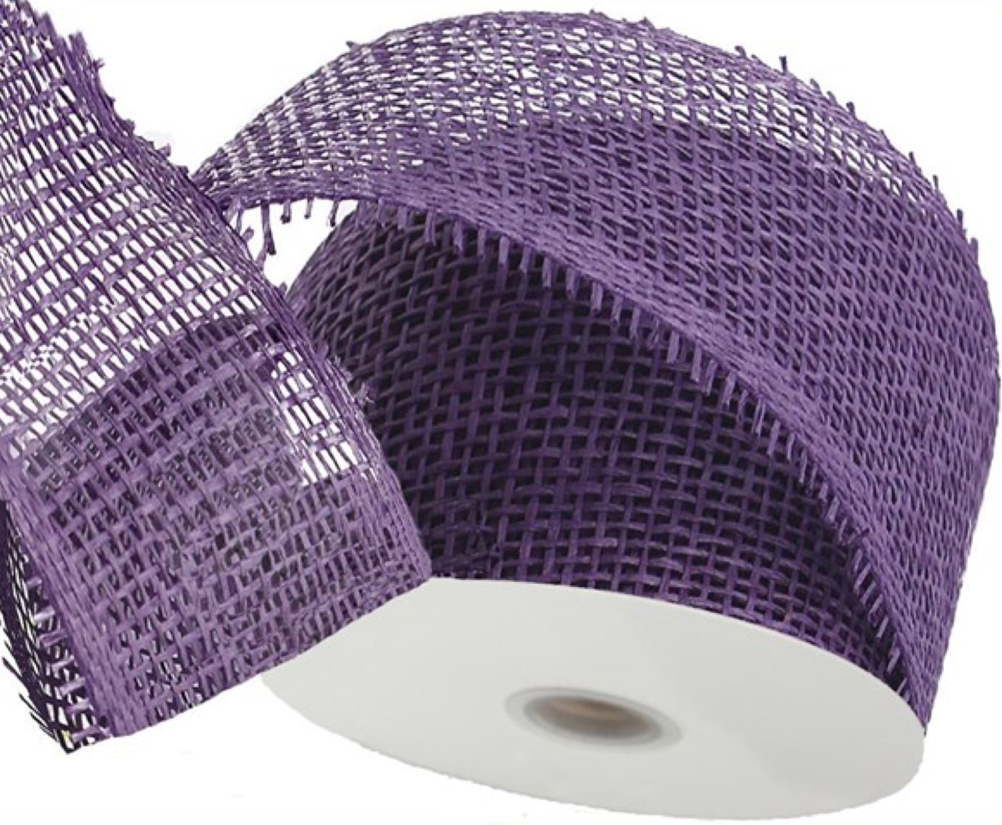4" x 20yd Purple Woven Paper Mesh