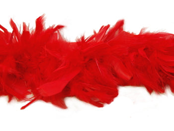 Red Feather Boa