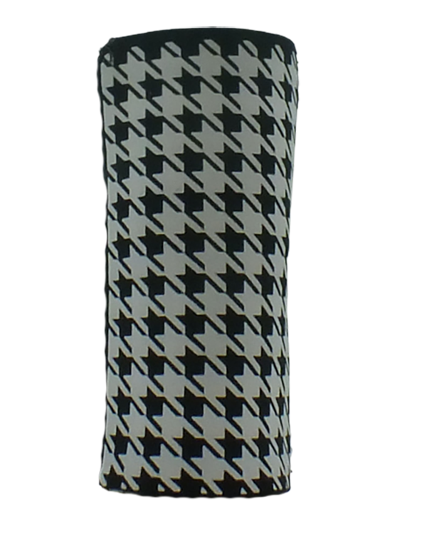 Black & White Houndstooth Slim Hugger