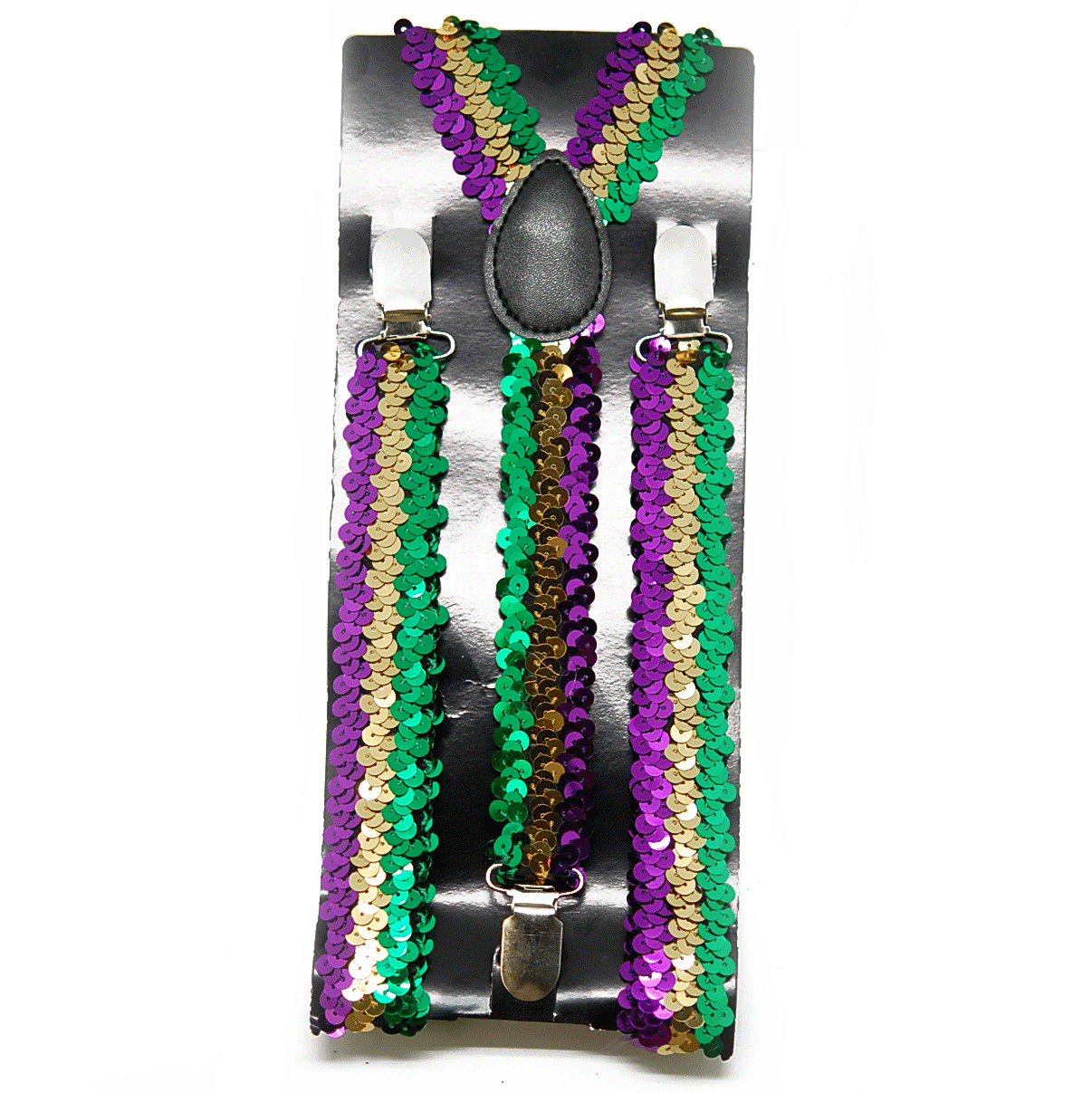 Sequin Suspenders