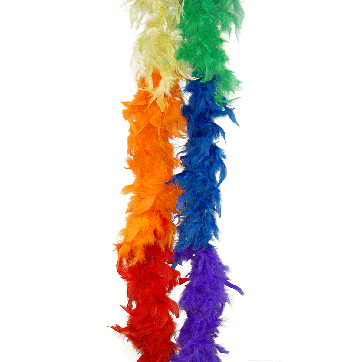 Rainbow Feather Boa