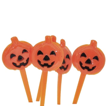 Jack O Lantern Cupcake Picks