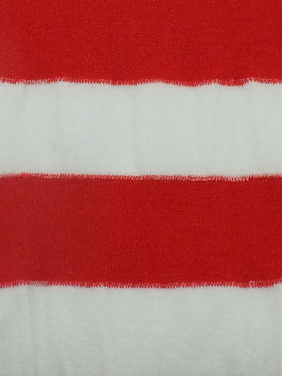 Red & White Striped Tights