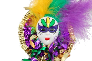 Jester Face Brooch