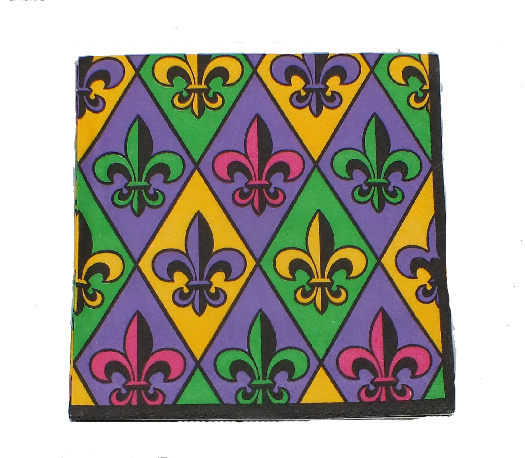 Mardi Gras Fleur de Lis - Patch