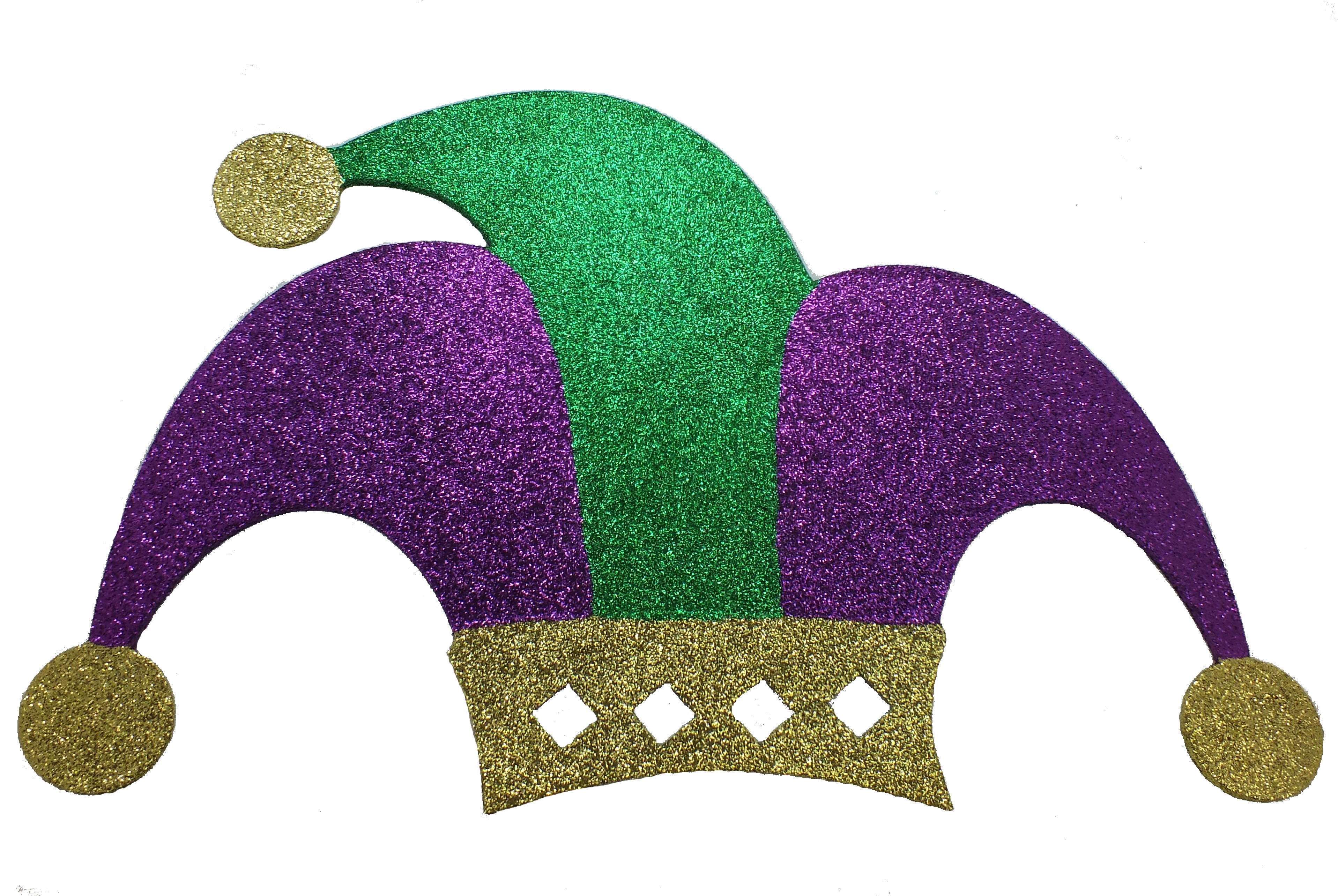Jester Glitter Wall Plaque