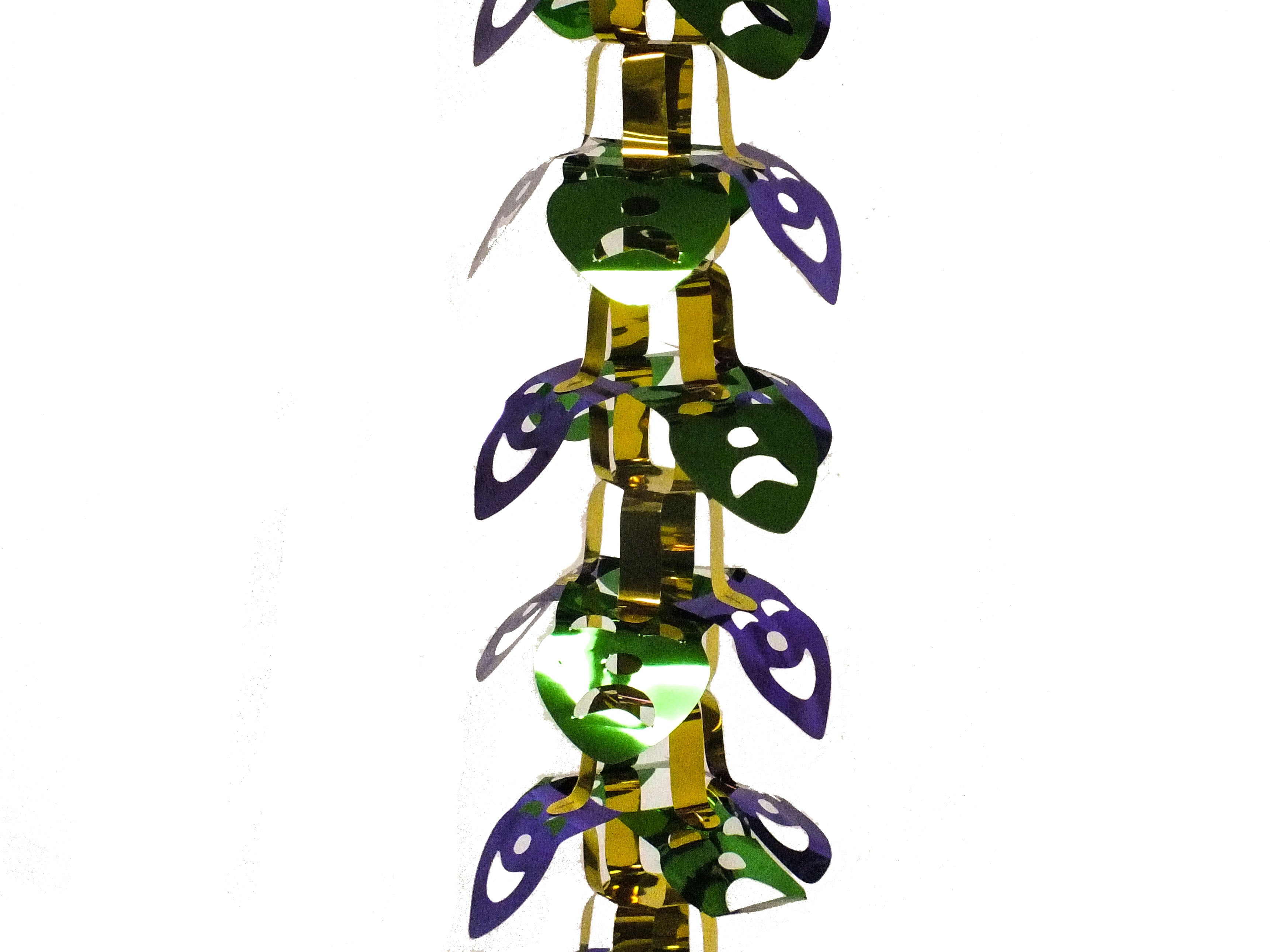 Comedy & Tragedy Metallic Garland