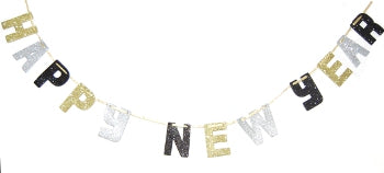 6' Happy New Year Banner