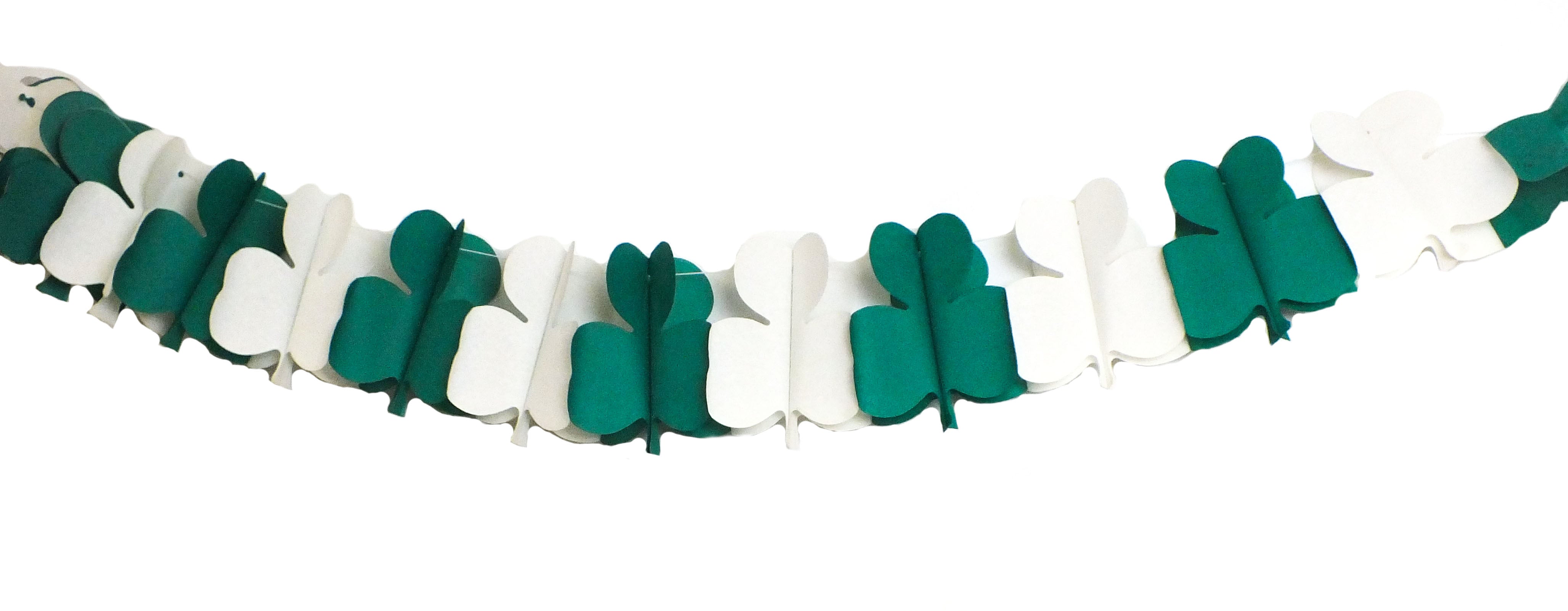 Shamrock Paper Garland