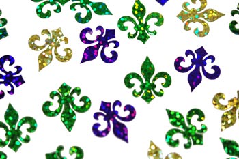 Fleur de Lis Confetti