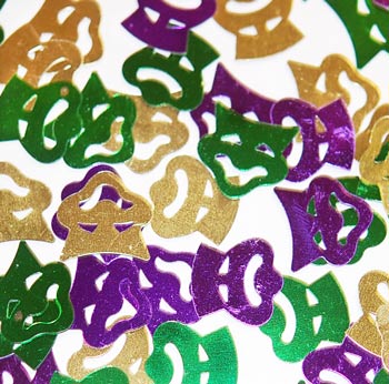 Comedy and Tragedy Mask Confetti