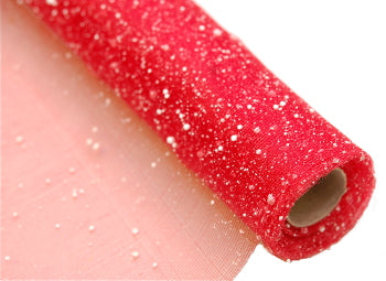 Red Snow Poly Mesh