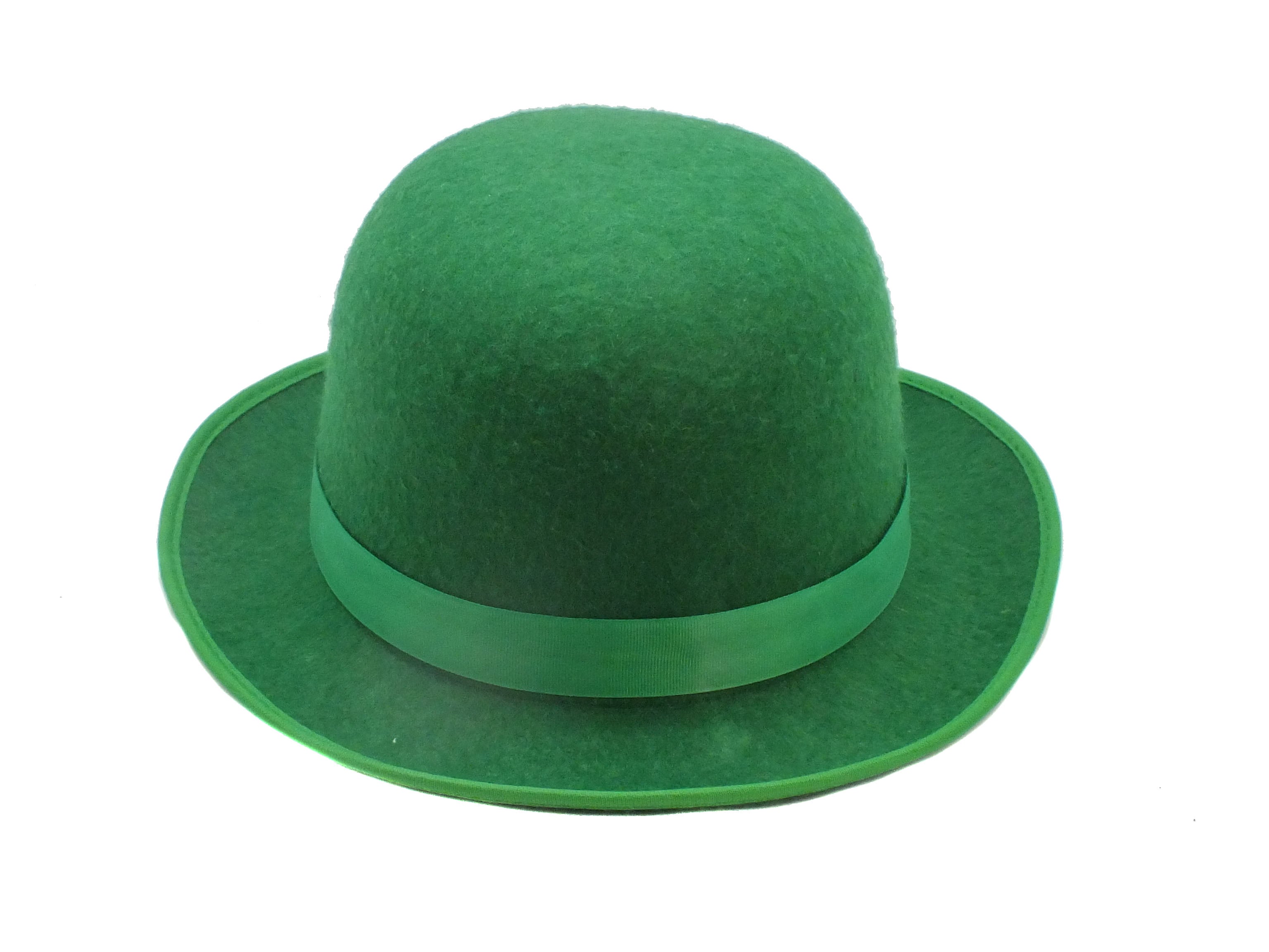 Green Derby Hat