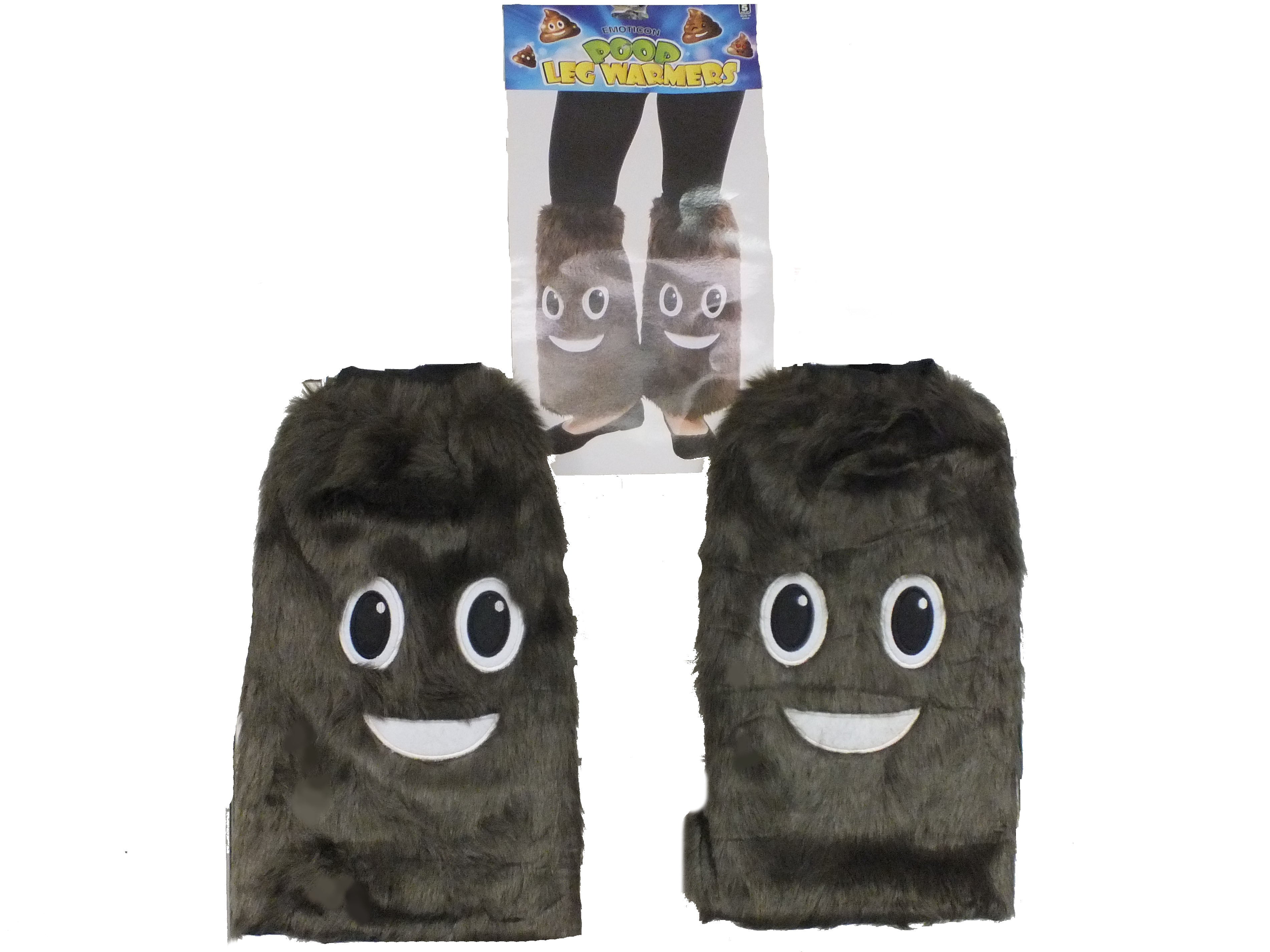 Emoji Poop Leg Warmers
