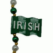 42" Irish Shamrock Flags Bead