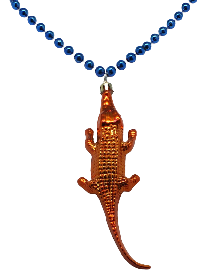 Orange Gator Bead 