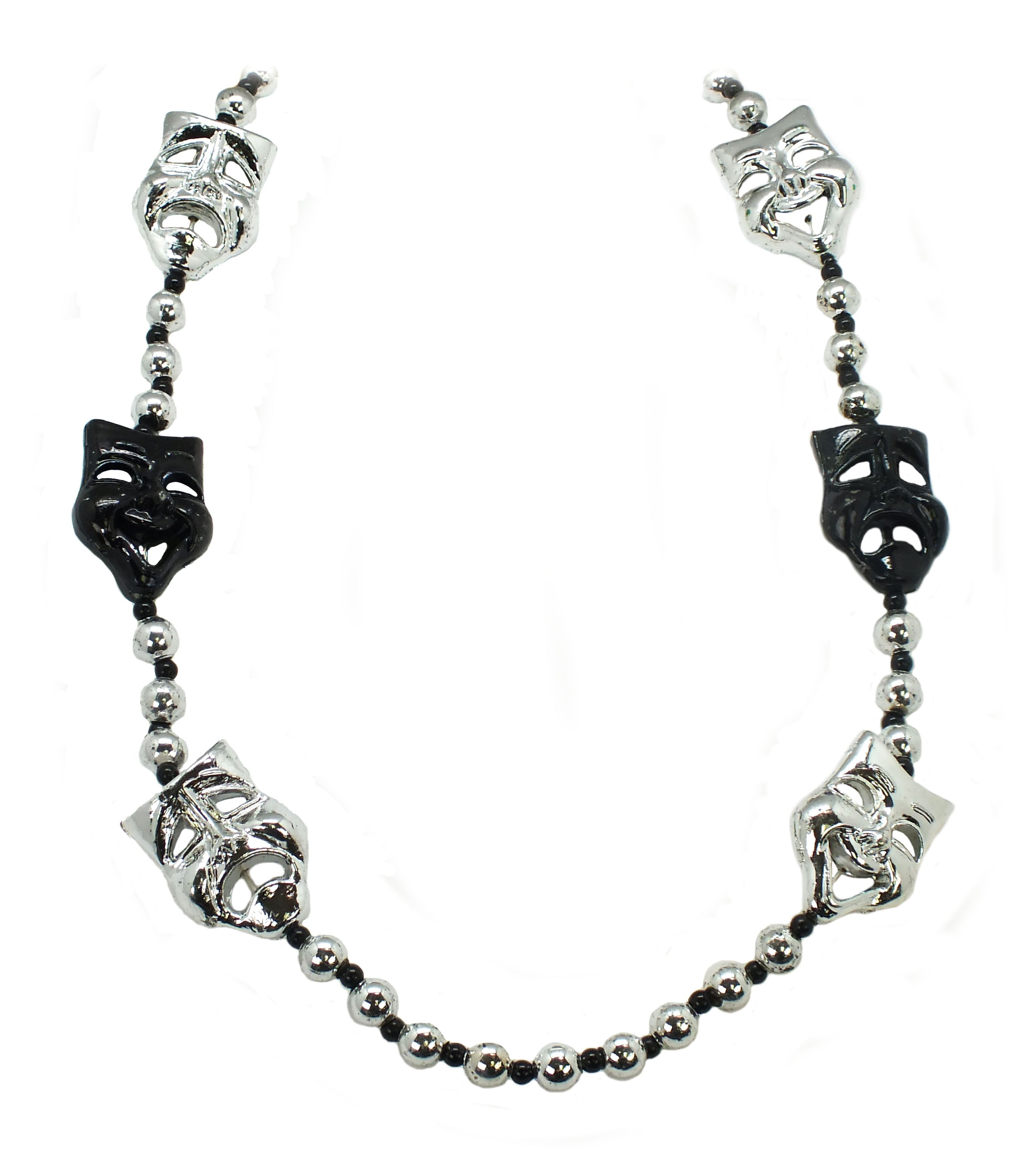 42" Comedy Tragedy Faces Bead