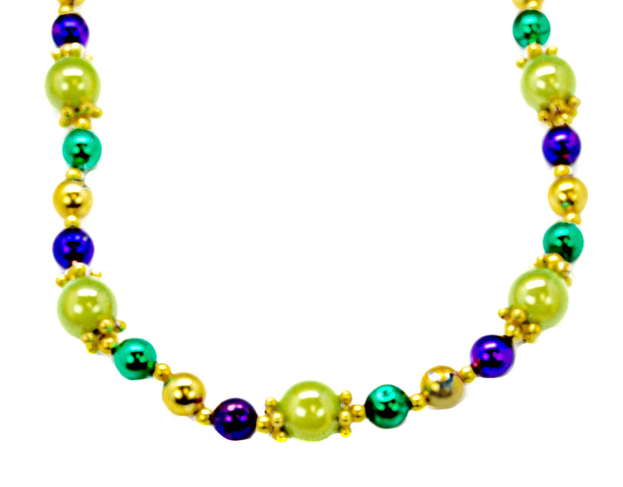 36" Green Miracle Bead