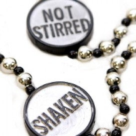 36" Shaken Not Stirred Martini Bead