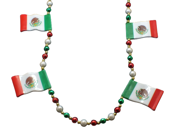 Mexican Flag Bead