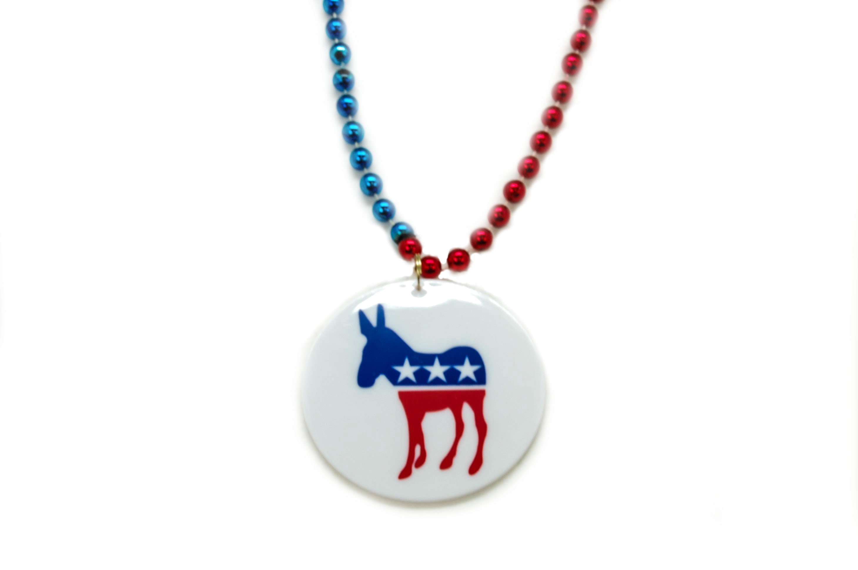 36" Democratic Donkey Disc Bead