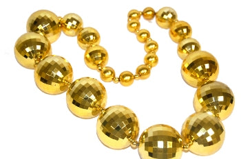 12 Pack Gold Mini Disco Ball Keychains for 70s Party Favor Decorations  Mardi Gras Party Favors