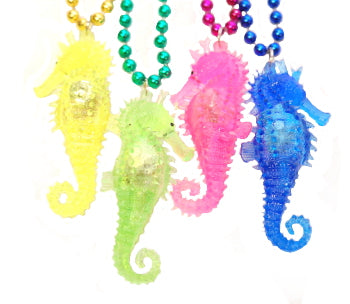 33" Light Up Seahorse Bead