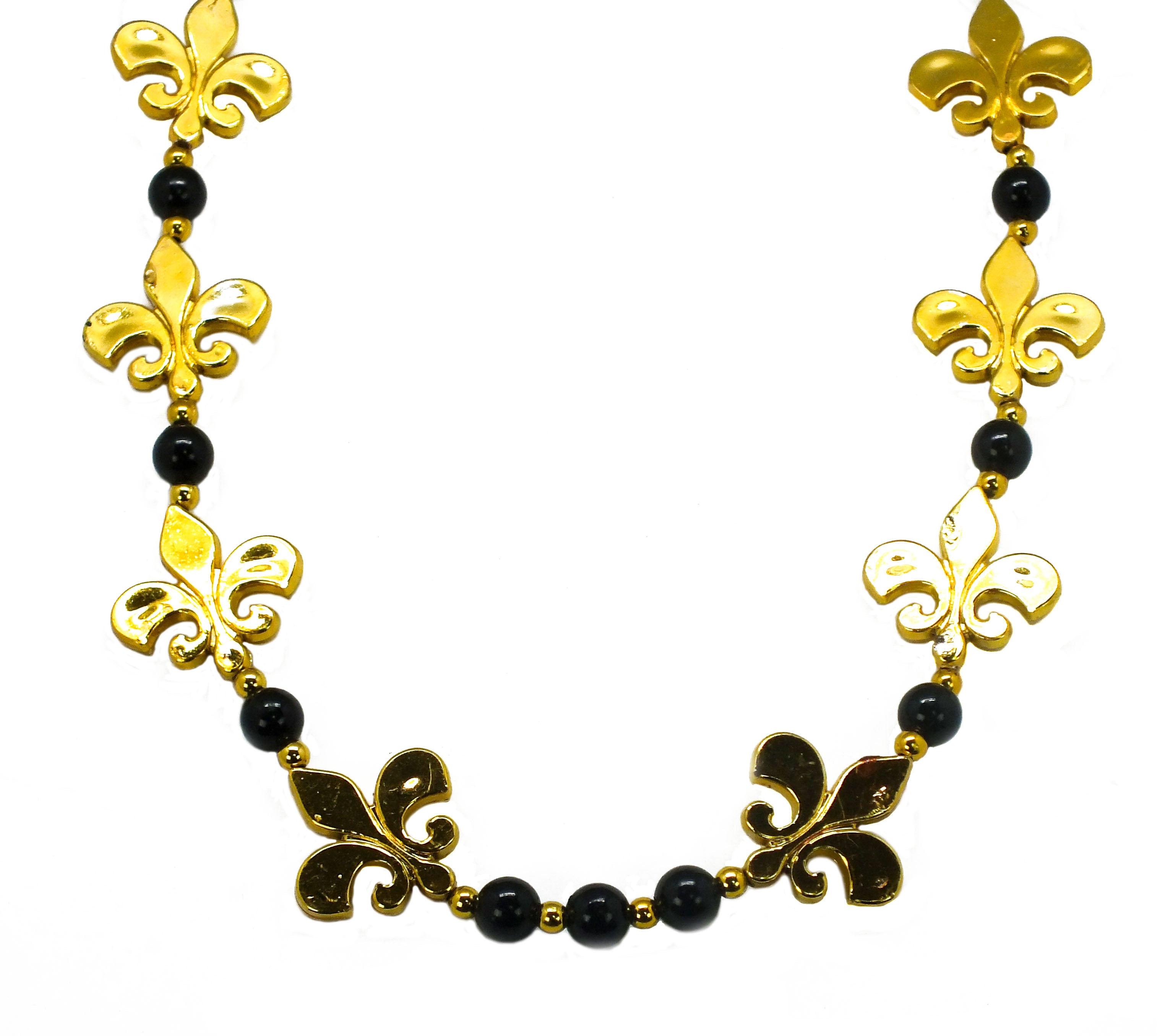 40" Black & Gold FDL Bead