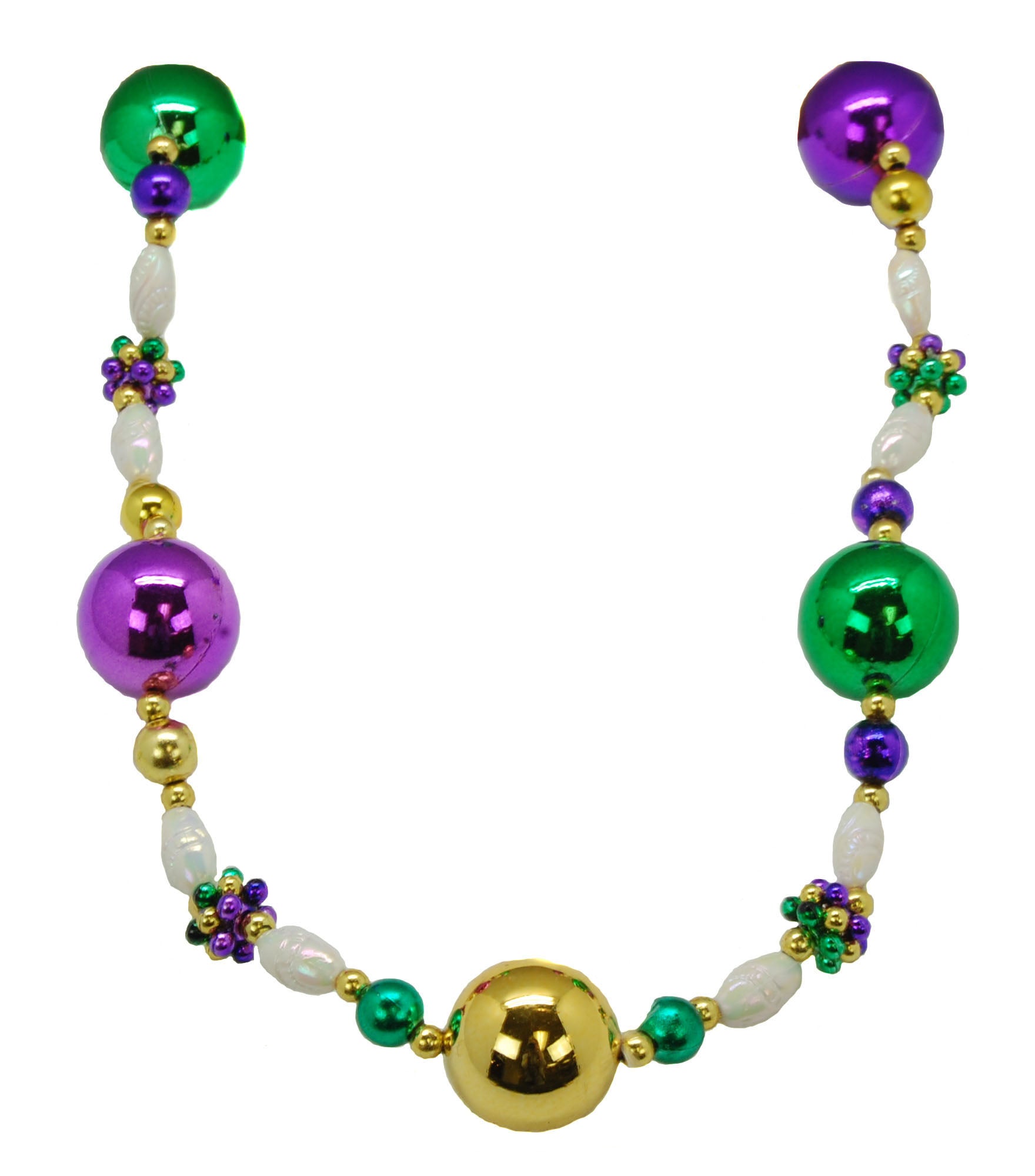 46" PGG Mardi Gras Ball Bead