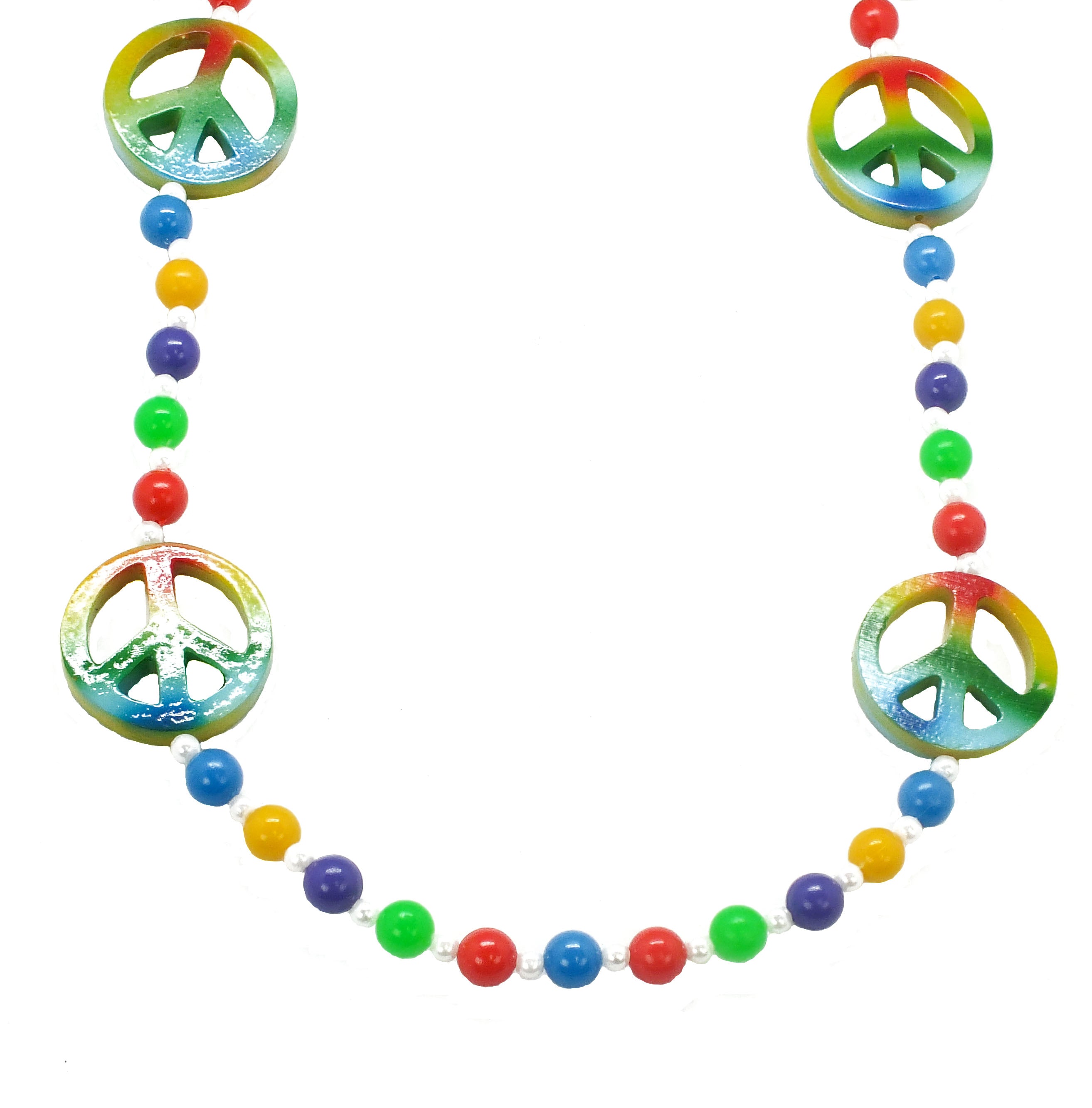 40"  Peace Sign Bead
