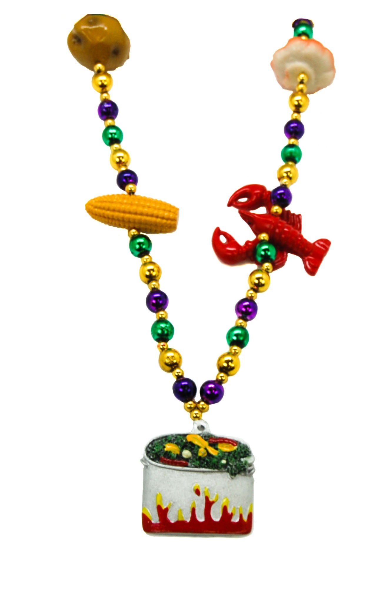 Crawfish Boil Bead