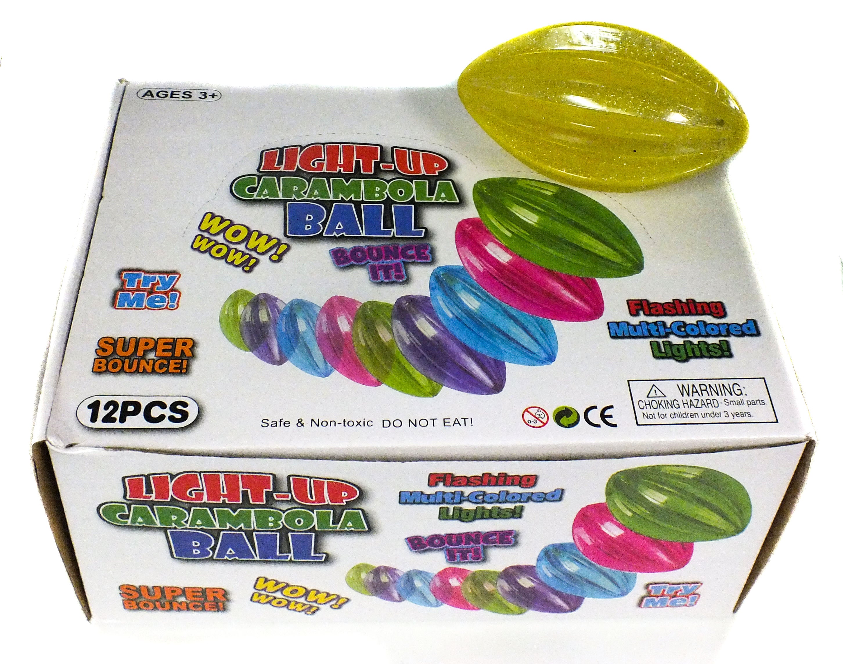 3.5" X 5.5" Light up Footballs